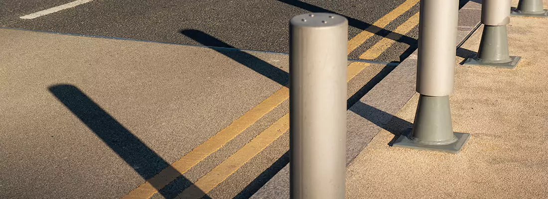 Custom Retractable Barrier Column Installations in Dubai, UAE